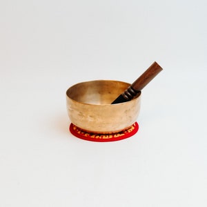 Long Sustain High Quality Yoga Antique Himalayan Tibetan Easy Singer Singing bowl Size: 6.5&quot; ID#MT25