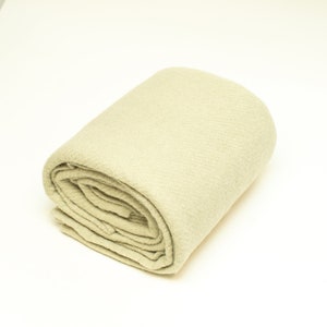 Coperta di lusso in 100% alpaca / Biancheria da letto spessa e calda in alpaca / Coperta per divano in alpaca con segno di prosperità e longevità / Coperta da viaggio 130X180cm
