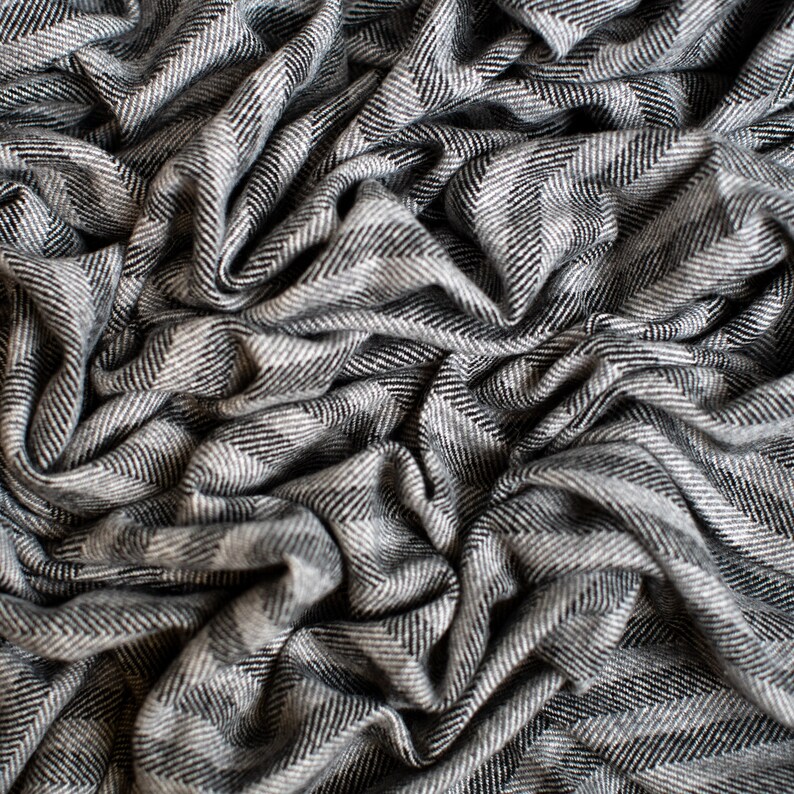 King Size Luxury Cashmere Plaid Throw Blanket/ Handwoven Lap Etsy