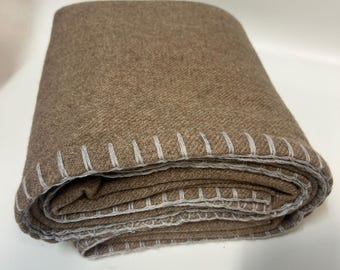 100% pure Yak Wool Extra Soft High Quality Blanket / Throw Travel / Travel Blanket/ Lap Blanket/ Handmade Blanket