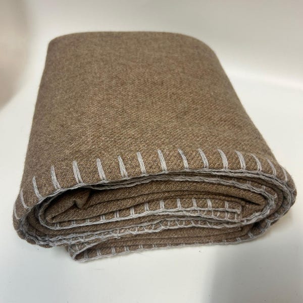 100% pure Yak Wool Extra Soft High Quality Blanket / Throw Travel / Travel Blanket/ Lap Blanket/ Handmade Blanket