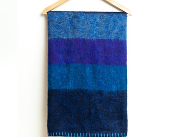 Extra Soft Throw Blanket/ Yak wool Blanket/ Lap Blanket/ Couch Blanket/ Handmade Luxury wool blanket/ BOHO / Machine Washable 46" x 90"