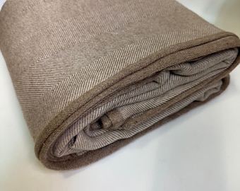 Manta de lujo tamaño king size de tela a cuadros hilada a mano / Manta de regazo tejida a mano / Manta de lana tejida de lujo / Cubrecama / Manta extrasuave 248cm x 248cm