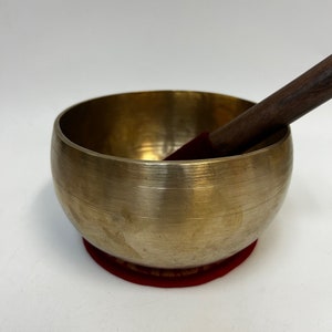Long Sustain High Quality Yoga Antique Himalayan Tibetan Easy Singer Singing bowl Size: 4.5&quot; ID#MT39