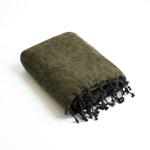Green Wool Throw Etsy Singapore