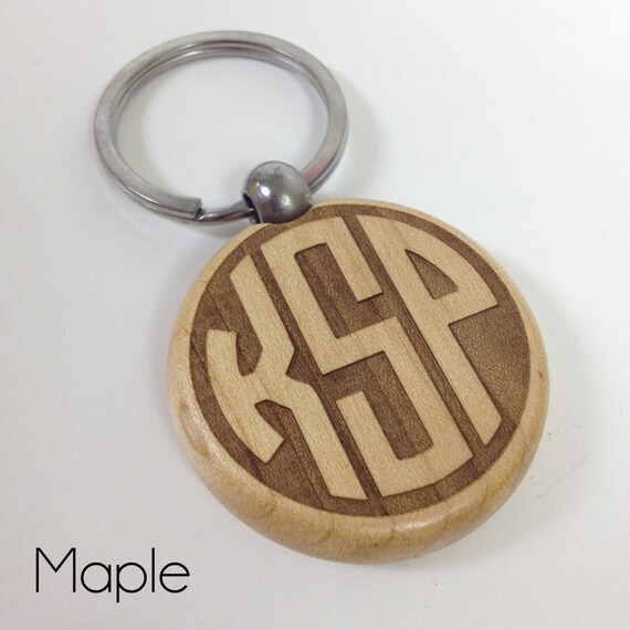 laser engraved keychain
