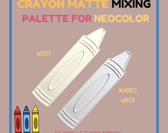 Neocolor II Crayon-mengpalet, milieuvriendelijke PLA Artist Tool