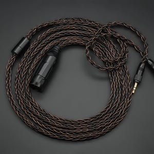 Fantasy (occ copper) is a premium handmade 8 wire headphone cable for Focal, Meze, Audeze, Sennheiser etc