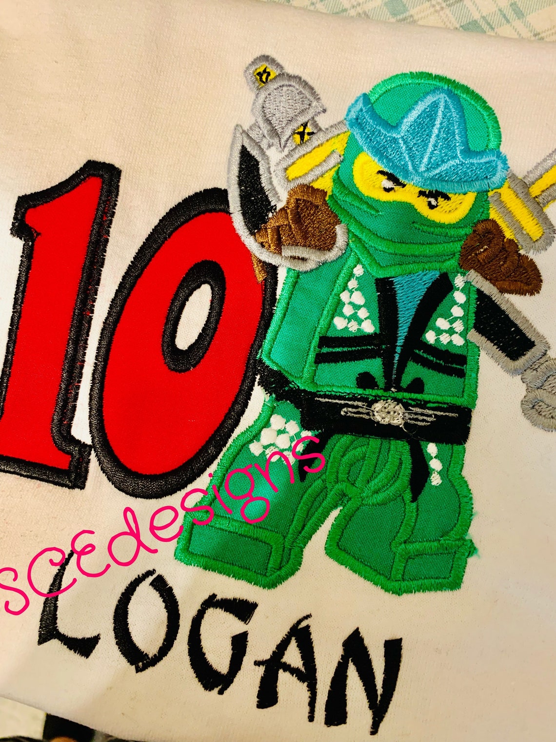 Ninja Birthday shirt personalized with any birthday number | Etsy