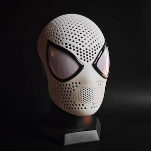 Máscara facial de Spider-Man de TASM 2, lentes magnéticas