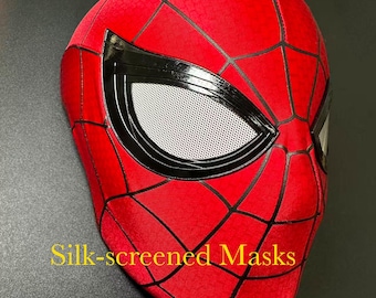 Carcasa facial y lentes de Spider-Man: Un nuevo día