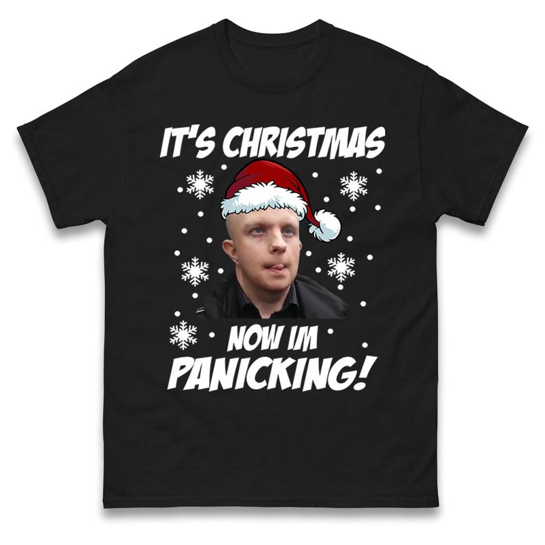 It’s Christmas Now Im Panicking Funny Christmas Meme Jumper, Xmas Funny ...