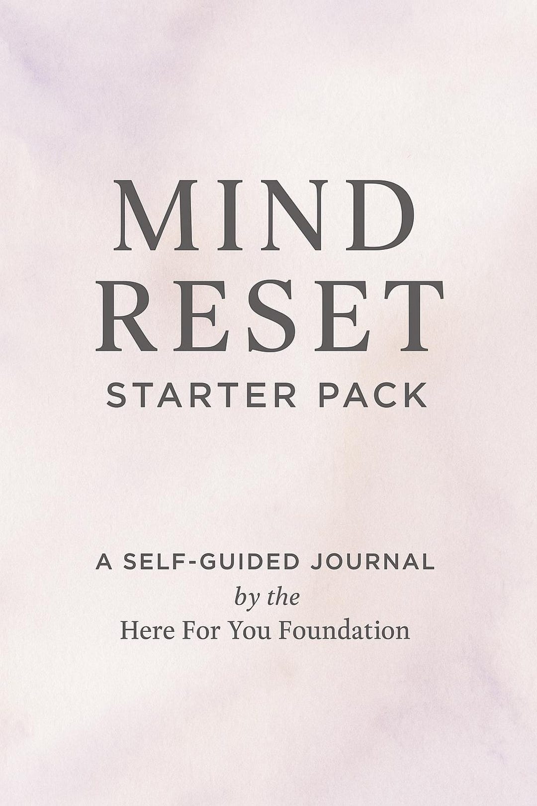Mind Reset Guided Journal | Digital Planner for Mental Clarity, Self ...