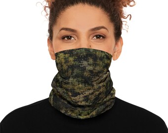 Military Camo Camouflage MultiCam Neck Gaiter Cloth Face Mask