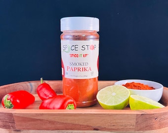Paprika affumicata - Paprika pura al 100% / naturale per cucinare e condire, affumicata su fuoco di legna