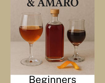 Beginner’s Guide to Liqueurs, Vermouth and Amaro | Digital PDF for Home Bartenders & Cocktail Enthusiasts