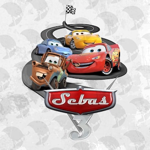 Custom Cars Birthday Boy Png, Birthday Boy Cars Png, Custom Birthday Png, Cars Birthday Png, Boy Png, Custom Name Png, Sublimation Design