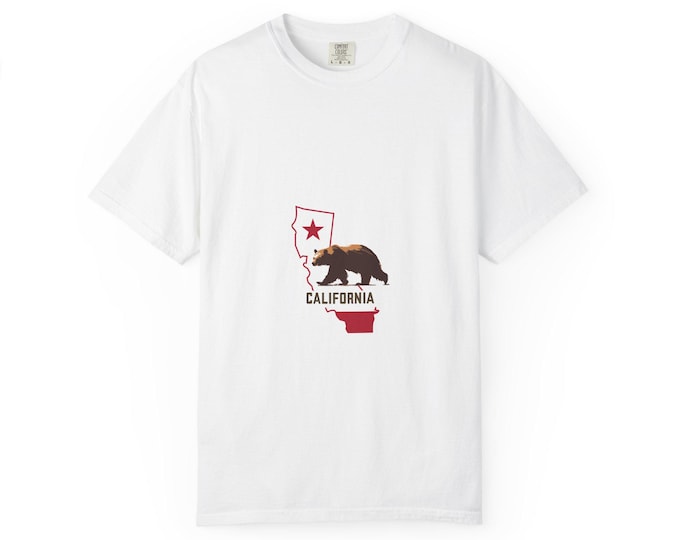 California Bear State Graphic T-Shirt & Hoodie