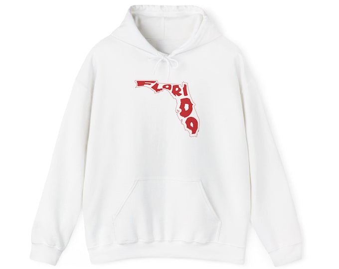 Florida Map Graphic Hoodie | State Outline Streetwear