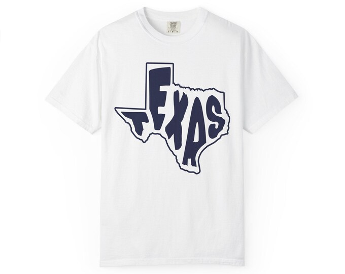 Texas Map Graphic Tee