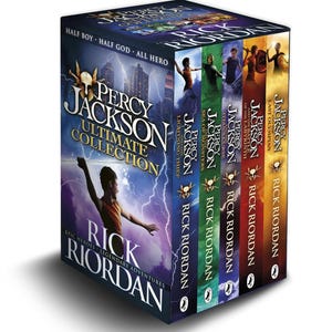 RICK RIORDAN:Percy Jakson Ultimate Collection –The Lightning Thief, Sea of Monsters, Titan&#39;s Curse, Battle of the Labyrinth & Last Olympian