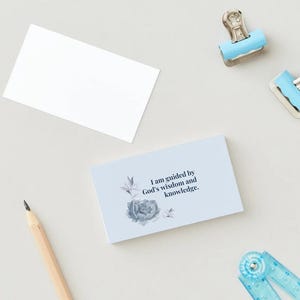 Carte di affermazioni cristiane / Affermazioni quotidiane