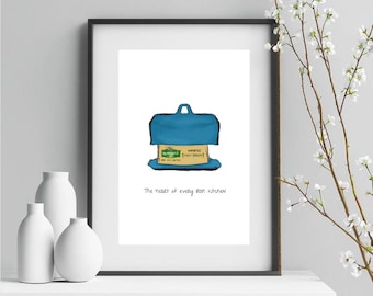 Digital print irish kitchen essential Kerrygold , Print Decor for Home Messages, Popular Products, Memories Gift, Wall Art, irish
