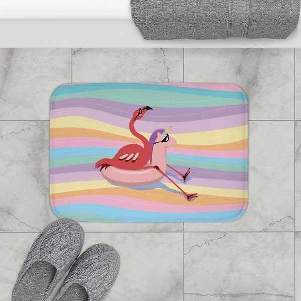 Flamingo Bathroom Etsy