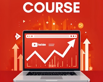 YouTube Growth Course eBook | AI, SEO & Shorts Guide (Digital Download)