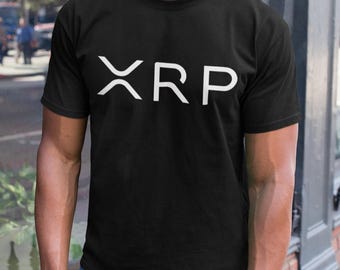XRP Crypto T-Shirt - Unisex Softstyle Tee, Ripple Digital Currency Merch, Casual Wear, Gift for Crypto Enthusiasts Finance Fans Defi