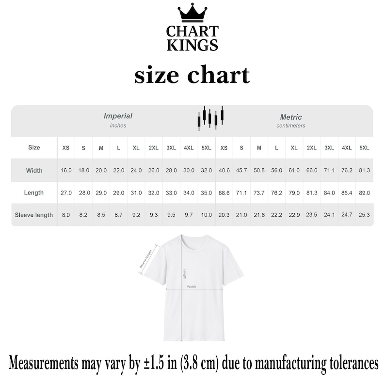 Bullish T-Shirt | Stock Market Trader Tee, Wall Street Investor Shirt, Bull Market Gift, Finance Apparel | Chart Kings image 7