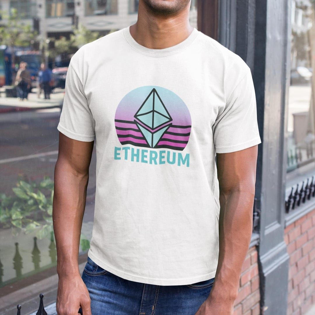 イーサリアム レトロTシャツ 暗号グラフィックTシャツ - ブロックチェーン ストリートウェア シャツ イーサ マーチャント |  投資家やトレーダーへのETHテックウェアギフト - Etsy 日本