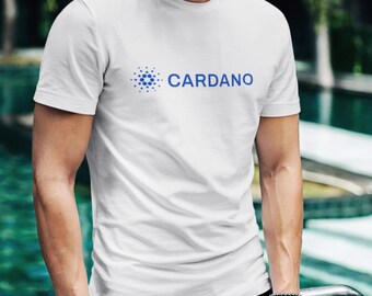 Cardano ADA Logo T-Shirt | Unisex Crypto Graphic Tee, Casual Streetwear, Gift for Investors Traders & Blockchain Fans