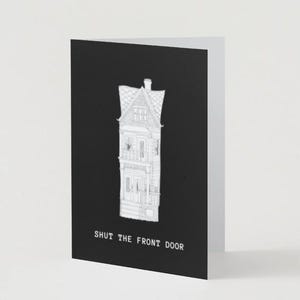 Cartes de voeux originales pour pendaison de crémaillère pour toutes les occasions, notes manuscrites, ensemble de papeterie, cartes d'art, cartes de remerciement, cartes d'amitié