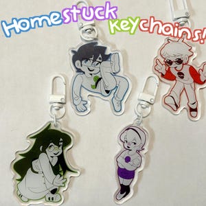 Homestuck Beta Kids Acrylic Keychains , 2.5 inches