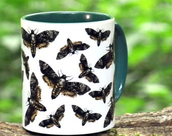 Acherontia ( Death's-head hawkmoth ) mug