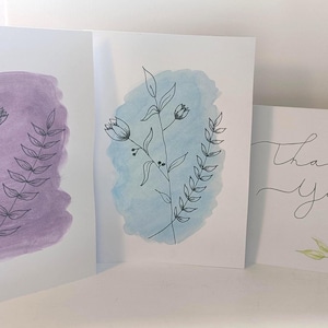 Cartes de voeux faites main