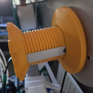 BambuLab A1 3D printer AMS Universal Spool Adapter and No Fall system, all in one!