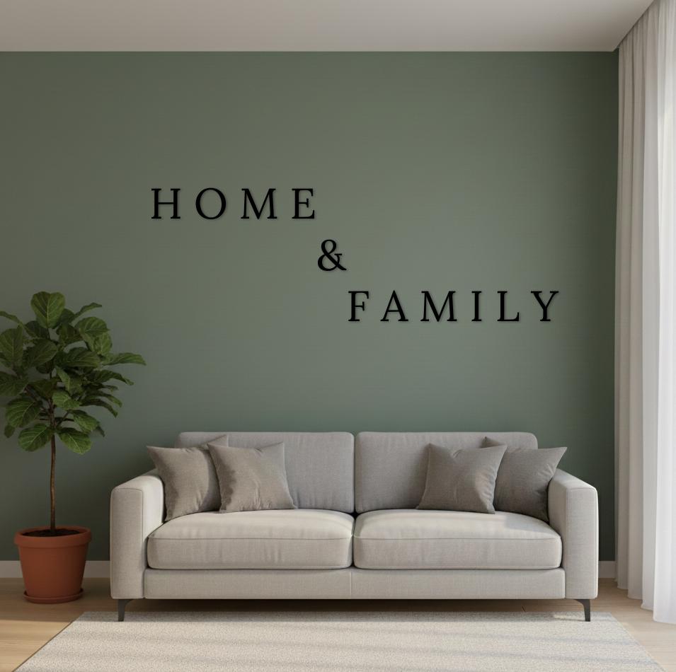 Custom 3D Printed Letters | Lettering for Your Wall | Self-adhesive ...