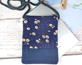 Cell phone bag / Smart phone bag / Shoulder purse / Crossbody bag (PB-002)