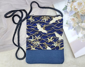 Mobiele telefoon tas / Smartphone tas / Schoudertas / Crossbody tas (PB-018)