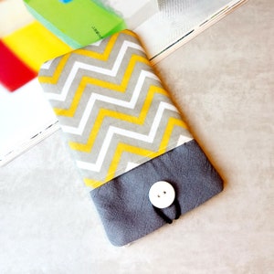 iPhone 12 Pro sleeve, phone sleeve, iPhone X phone case, samsung galaxy phone sleeve, ipod sleeve, iPod case - Chevron (P-266)