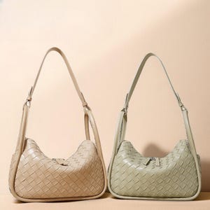 Handgewebte Leder Umhängetasche – Boho Sommer Tasche für Frauen – Handgewebte Alltagstasche – Lässige leichte Geldbörse – Geschenk für Sie