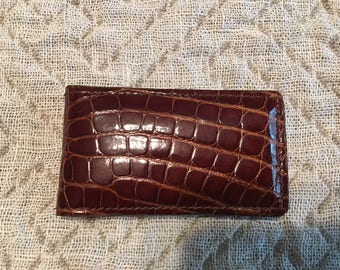 Alligator Money Clip Etsy - 