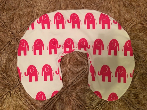 pink elephant boppy pillow
