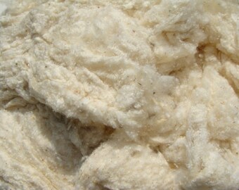 Pure Mulberry Silk Noil  4 Ounces