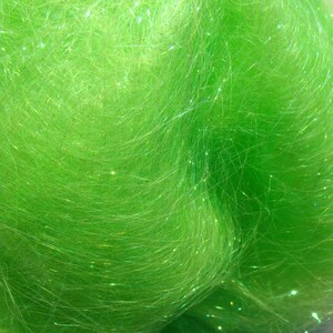 LOWEST PRICE Key Lime Angelina 1 Ounce Of Top Quality 6 Inch Long Sparkle image 2