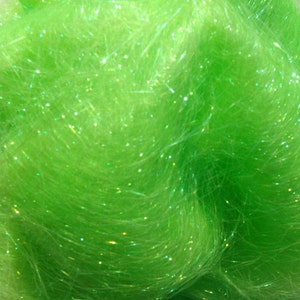 LOWEST PRICE Key Lime Angelina 1 Ounce Of Top Quality 6 Inch Long Sparkle image 3