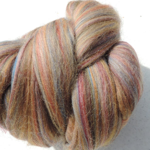 Ashland Bay Multi Colored  Merino 21 Micron 4 Ounces Beautiful And Soft This Color Is Sandalwood