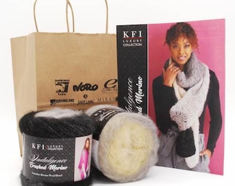 Brushed Merino Laila Scarf Kit Make 1 16 Foot Or As I Did 2 8 Foot Scarfs